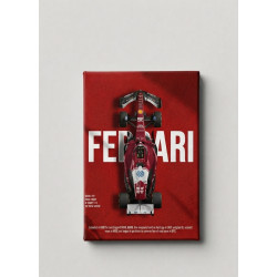 Ferrari Formula 1 Kanvas Tablo