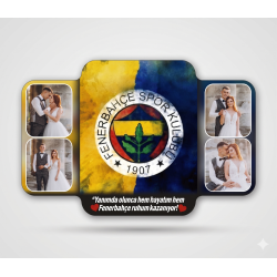 Fenerbahce Couple Memory Canvas