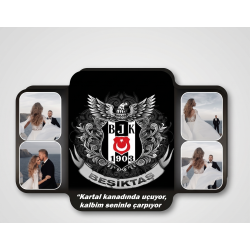 Beşiktaş Temalı Çiftlere Özel Anı Tablosu